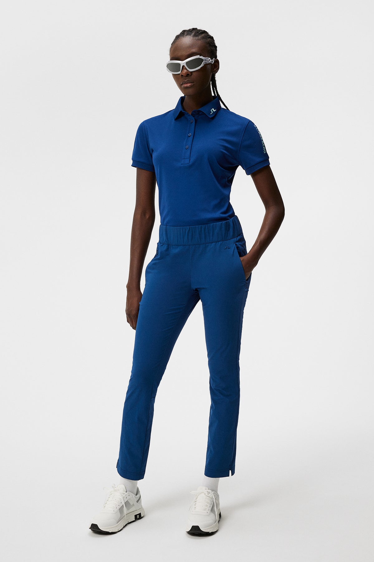 Tour Tech Polo in Estate Blue by J.Lindeberg