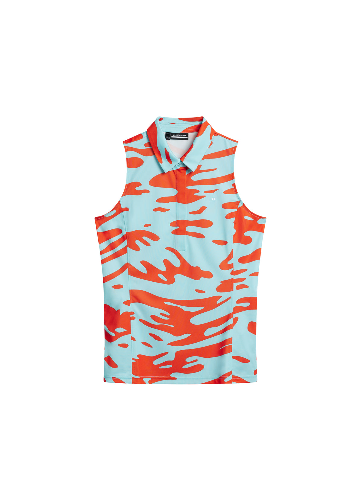 Dena Print Sleeveless Top in Neptune Atomizer by J.Lindeberg