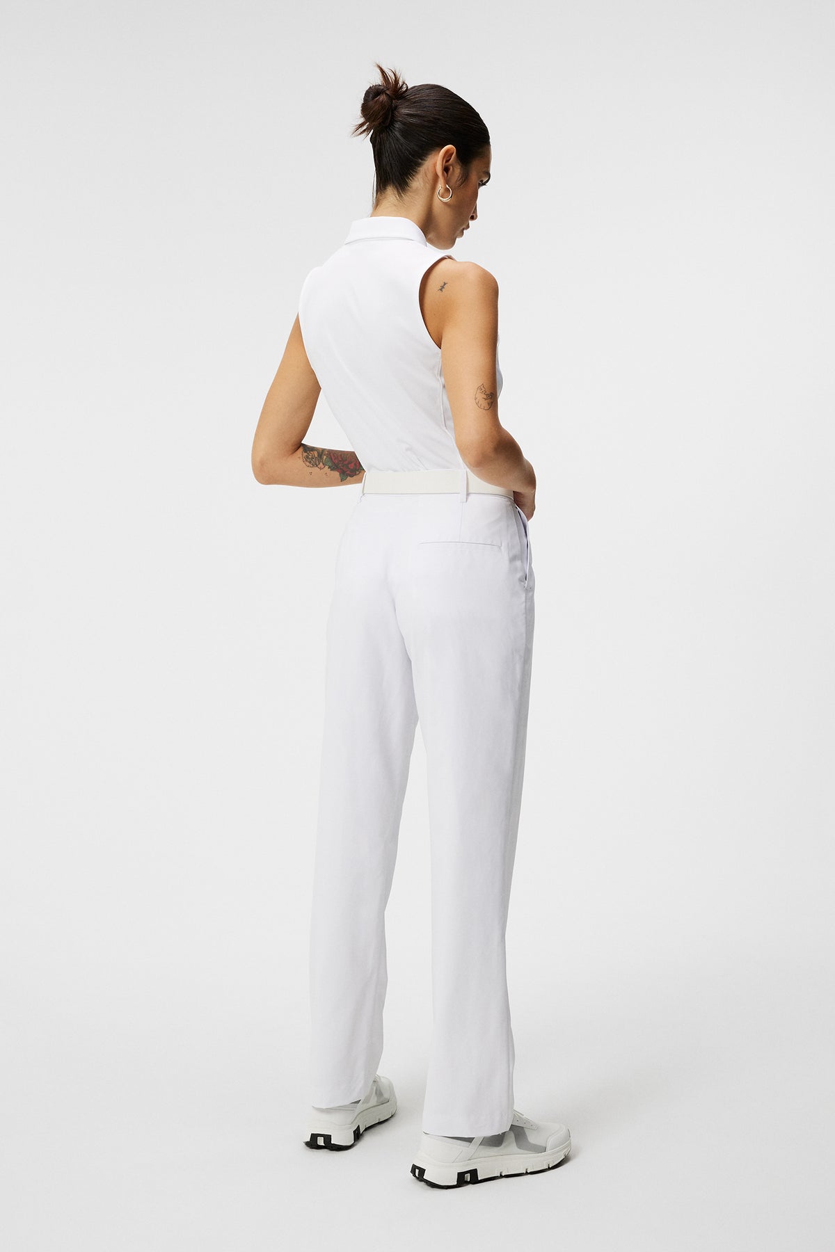 Dena Sleeveless Top in White by J.Lindeberg