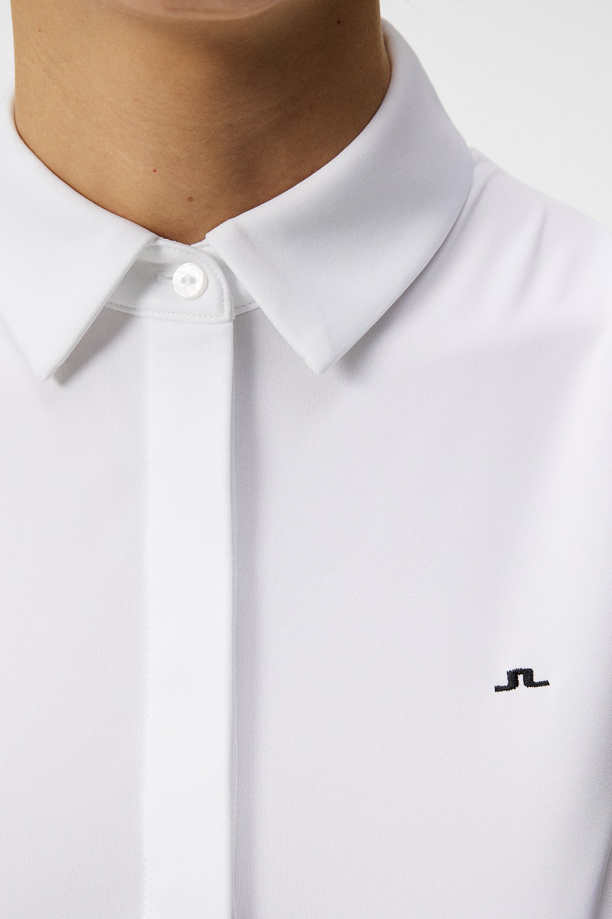 Dena Sleeveless Top in White by J.Lindeberg