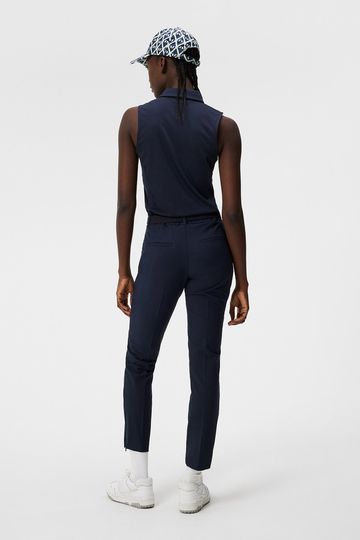 Dena Sleeveless Top in JL Navy by J.Lindeberg