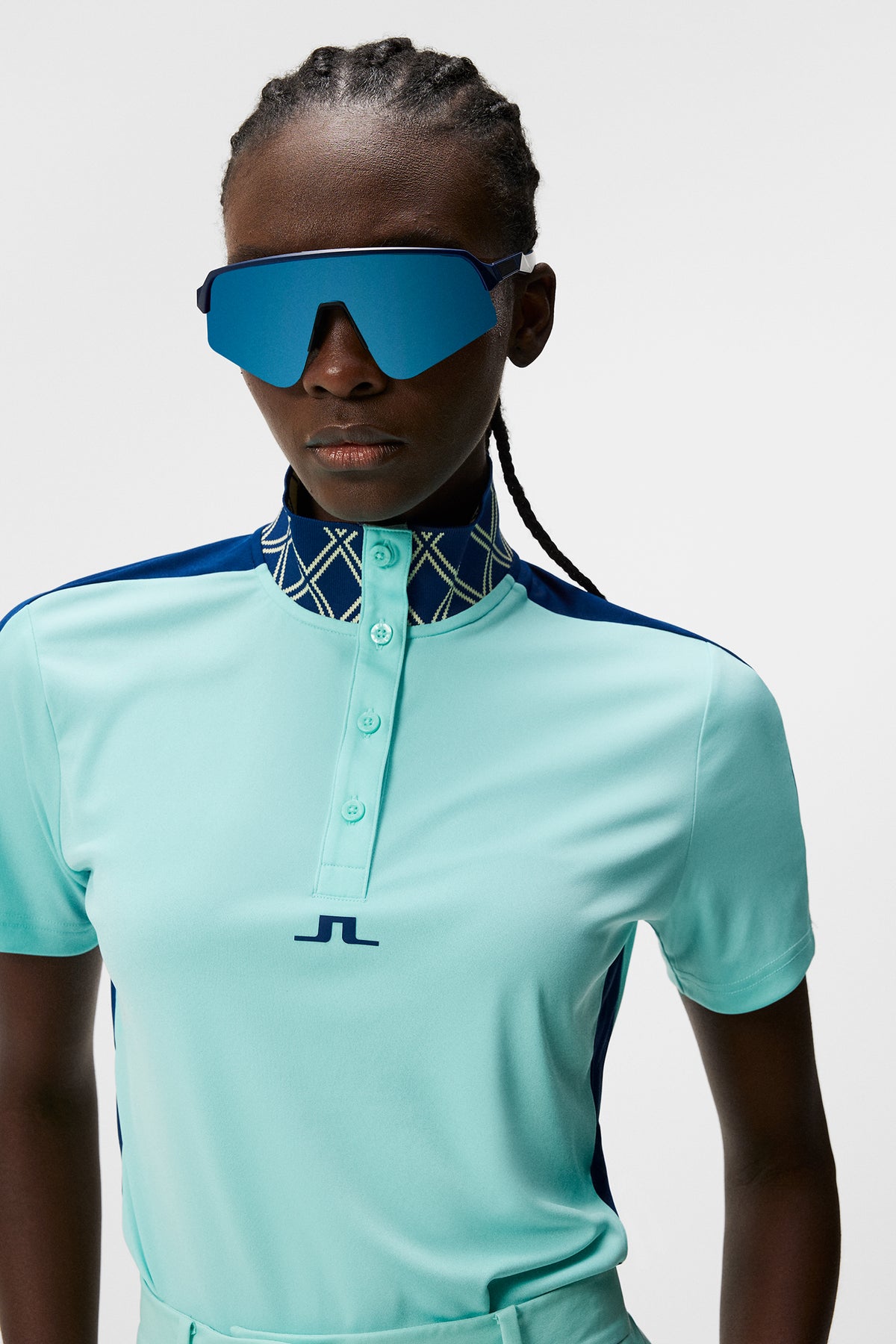 Pip Polo in Aruba Blue by J.Lindeberg