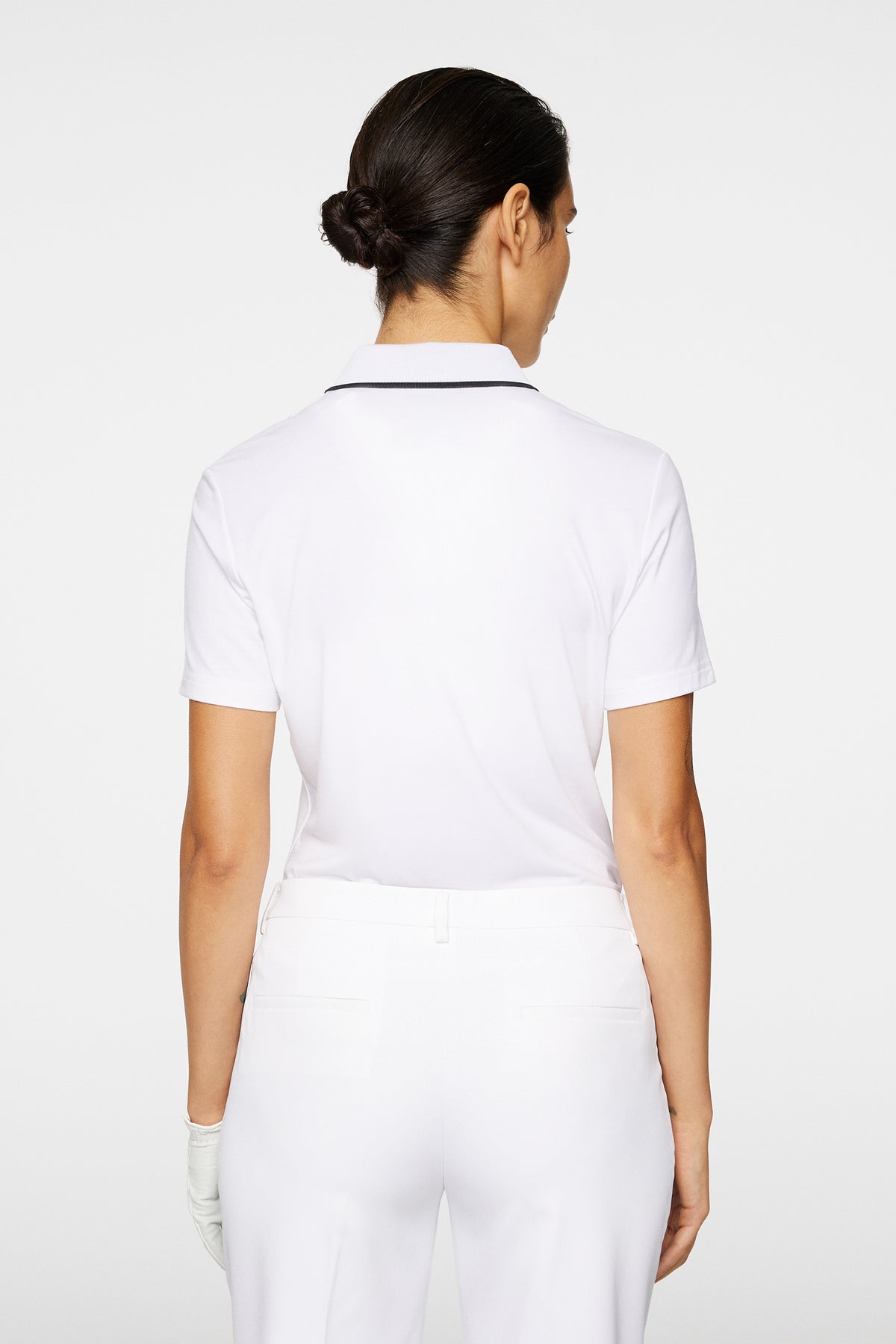 Lille Polo in White by J.Lindeberg