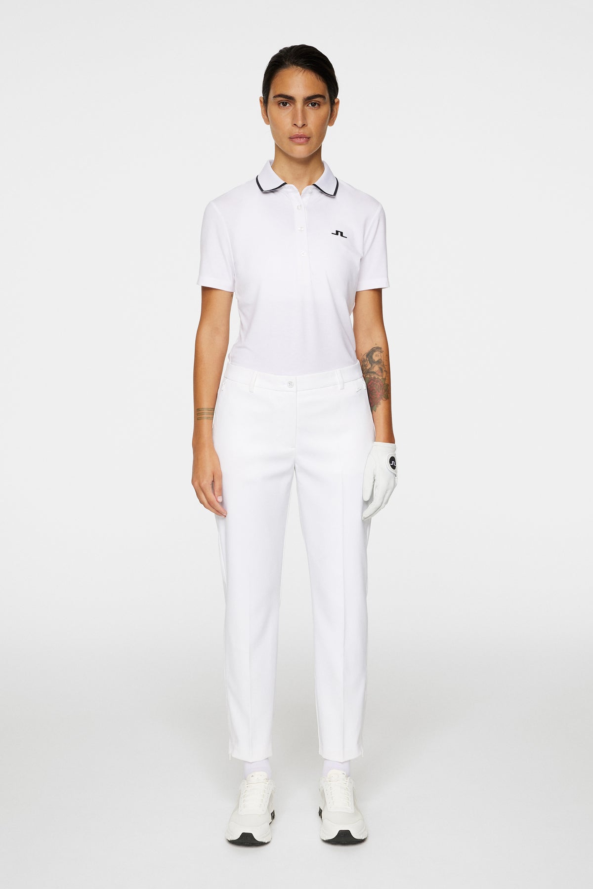 Lille Polo in White by J.Lindeberg