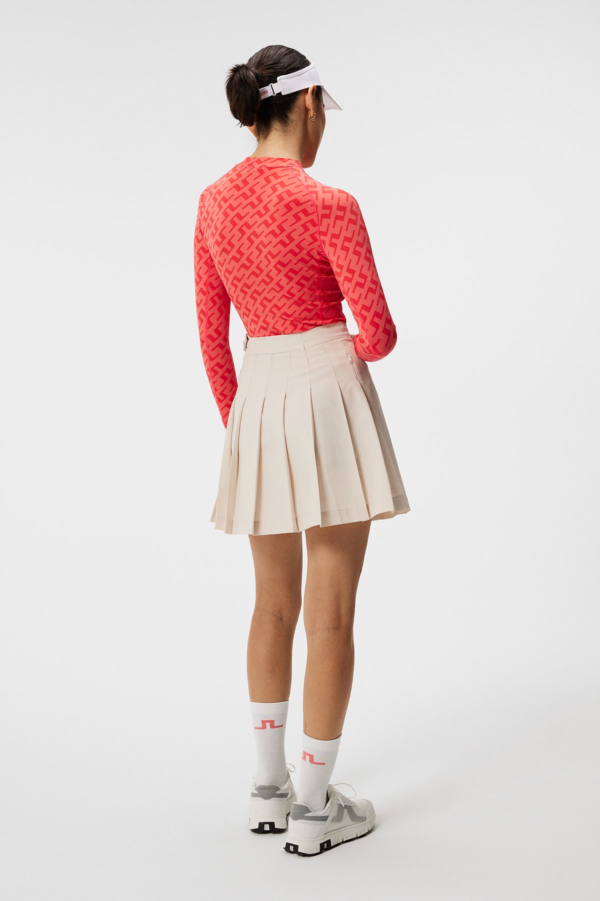 Eliza Top in Bias Bridge Bittersweet by J.Lindeberg