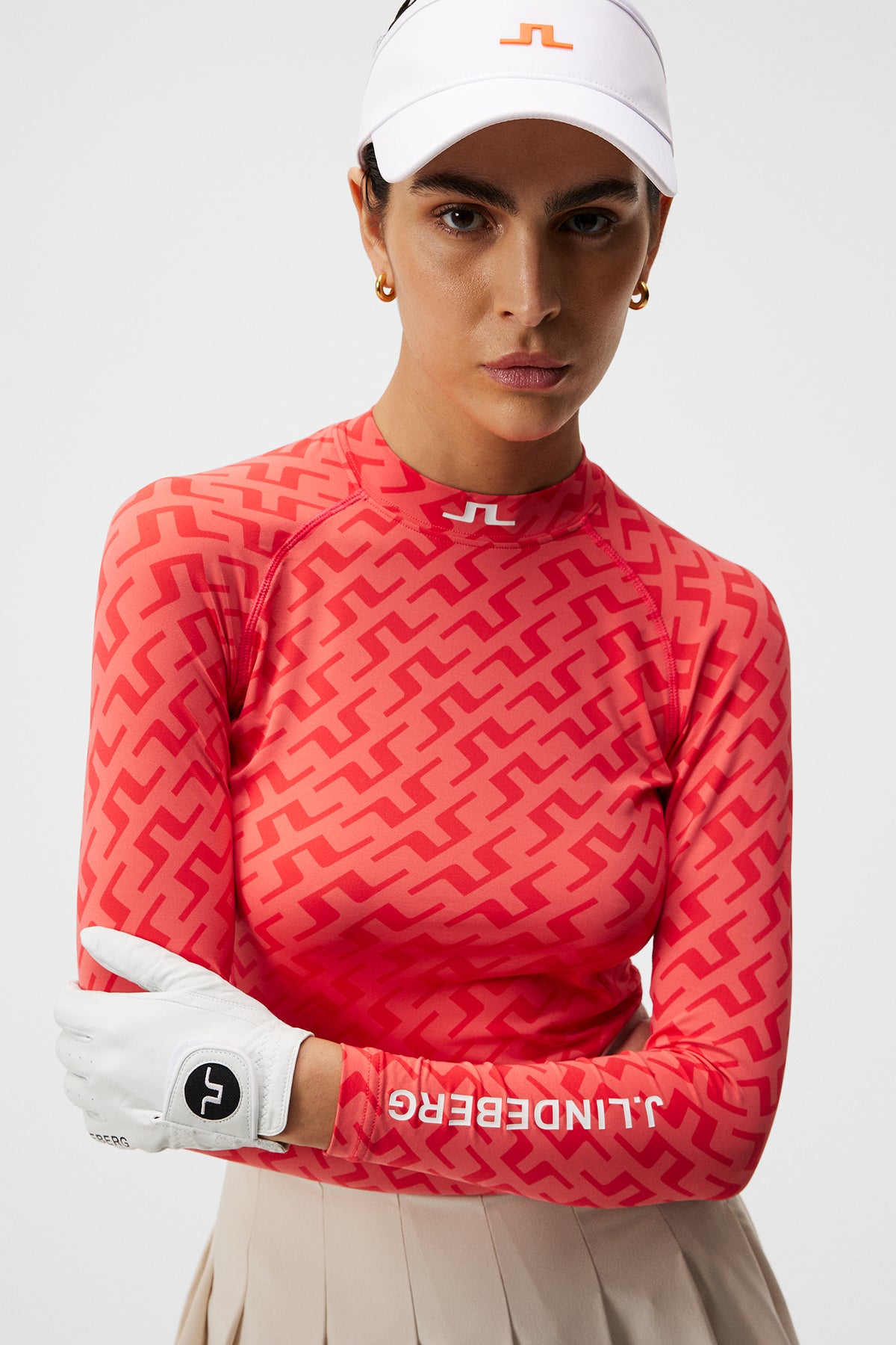 Eliza Top in Bias Bridge Bittersweet by J.Lindeberg