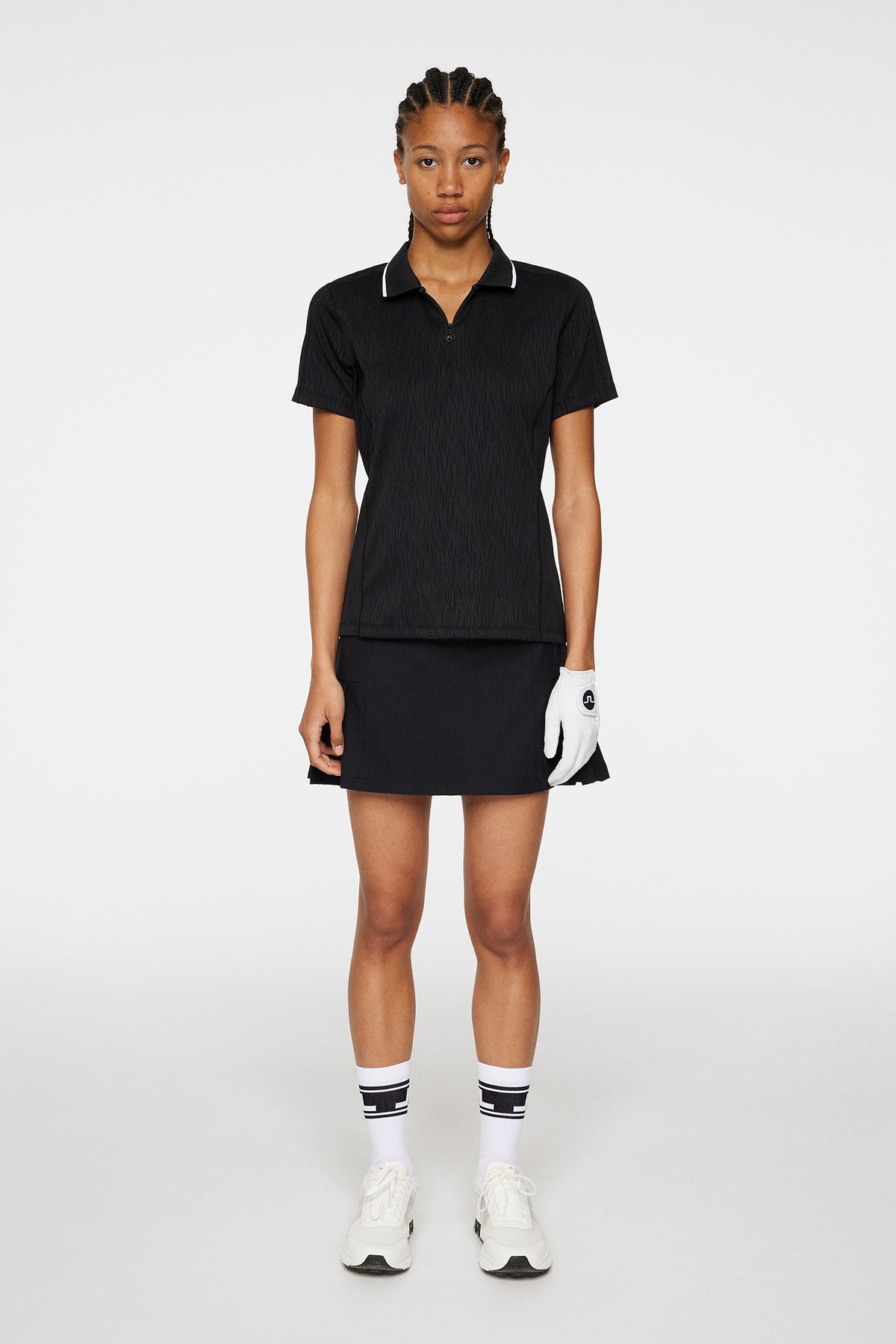 Izara Polo in Black by J.Lindeberg