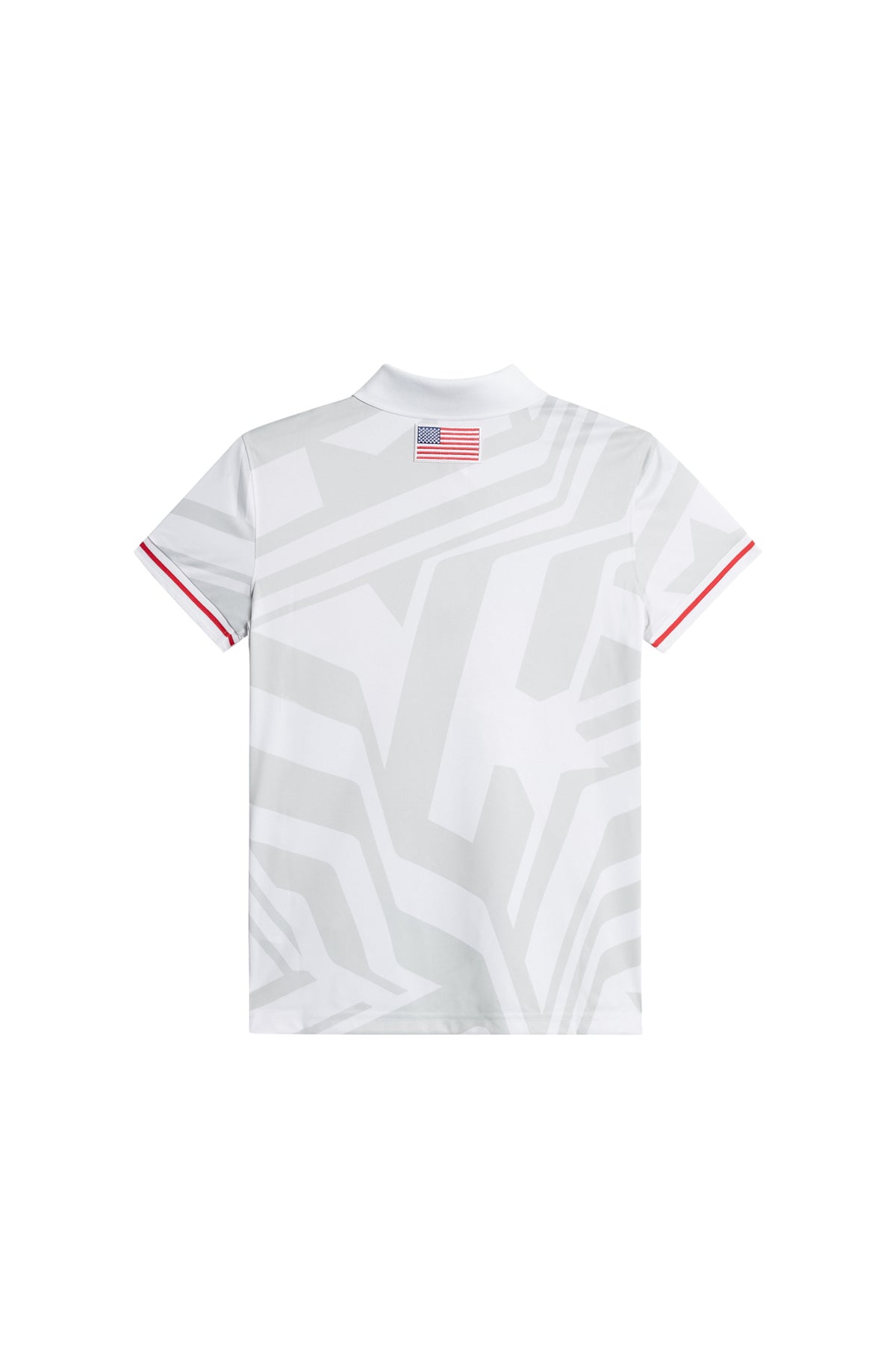 Felicite Print Polo in US Golf White by J.Lindeberg