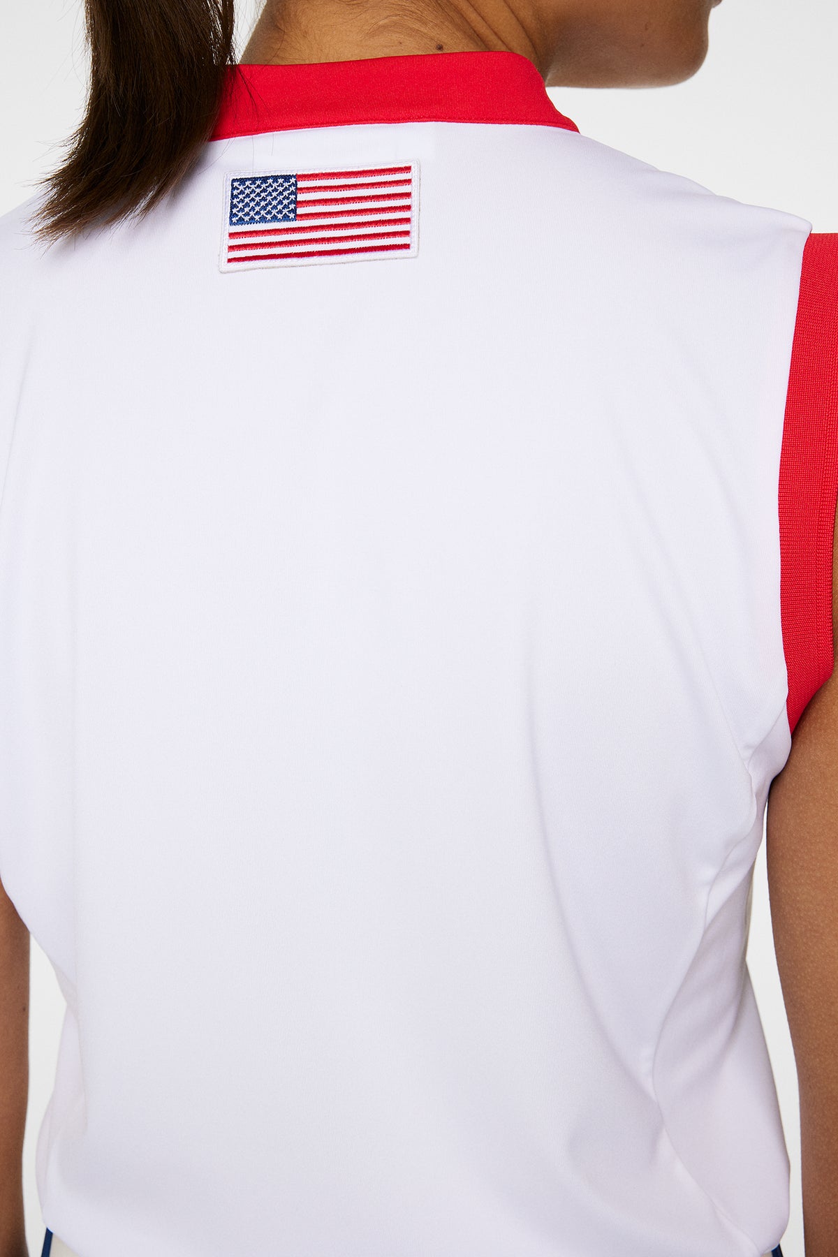 Daphne Sleeveless Top in White by J.Lindeberg