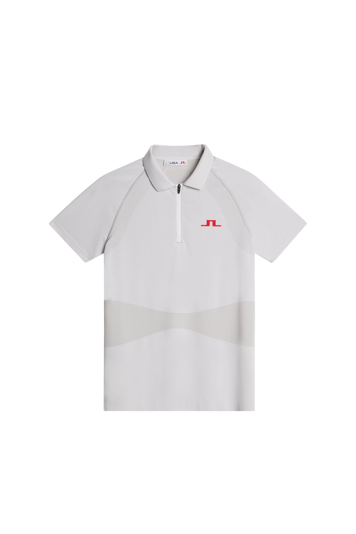 Alizee Seamless Polo in White by J.Lindeberg