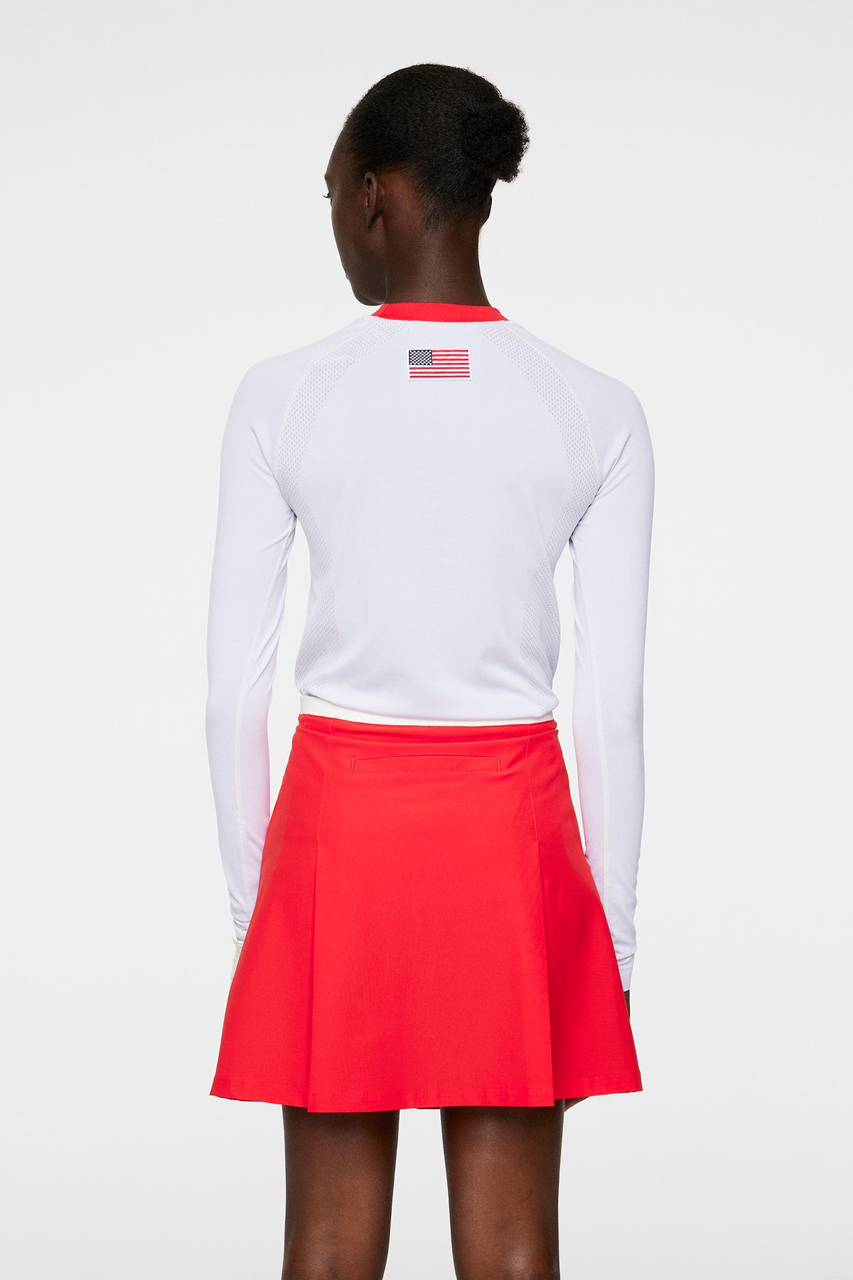 Joelle Seamless Longsleeve in White by J.Lindeberg