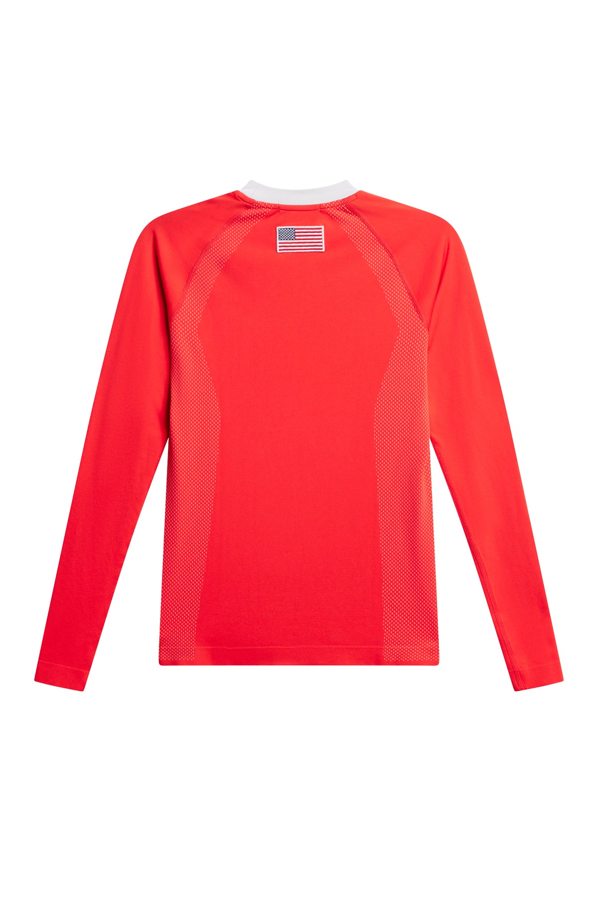 Joelle Seamless Longsleeve in Flame Scarlet by J.Lindeberg