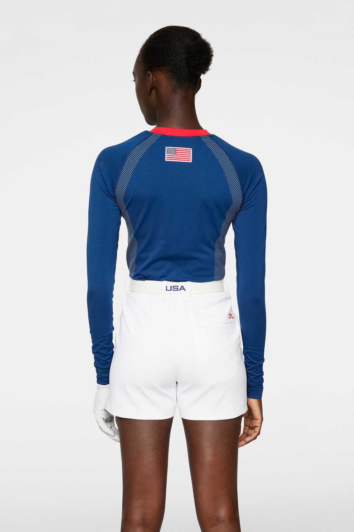 Joelle Seamless Longsleeve in Estate Blue by J.Lindeberg