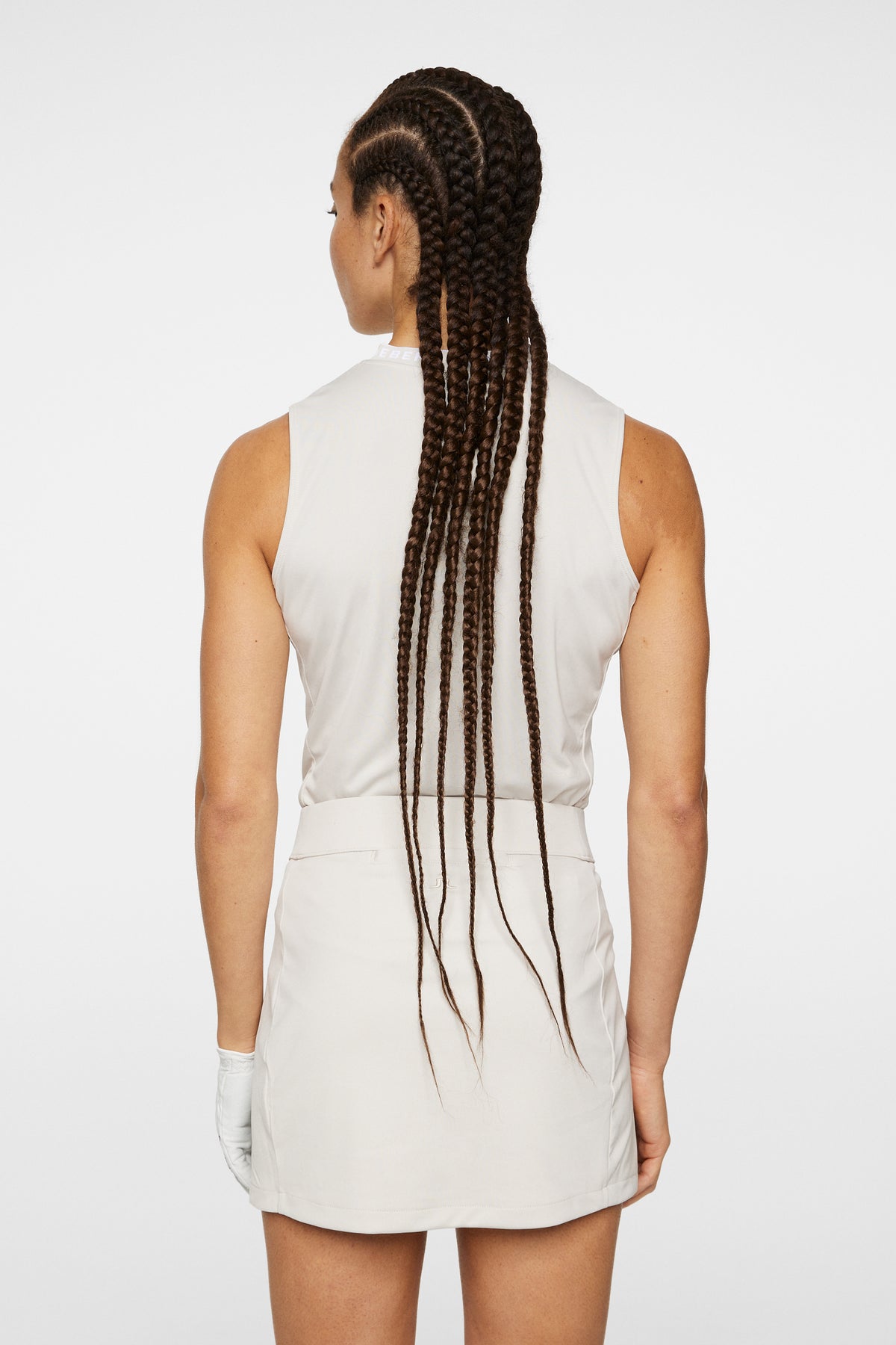 Leya Sleeveless Top in Moonbeam by J.Lindeberg