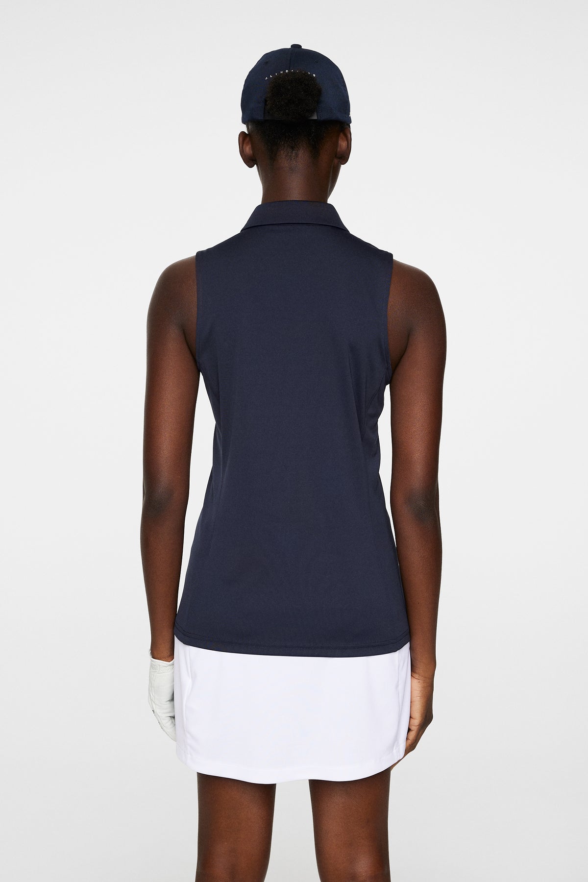 Dena Sleeveless Top in JL Navy by J.Lindeberg