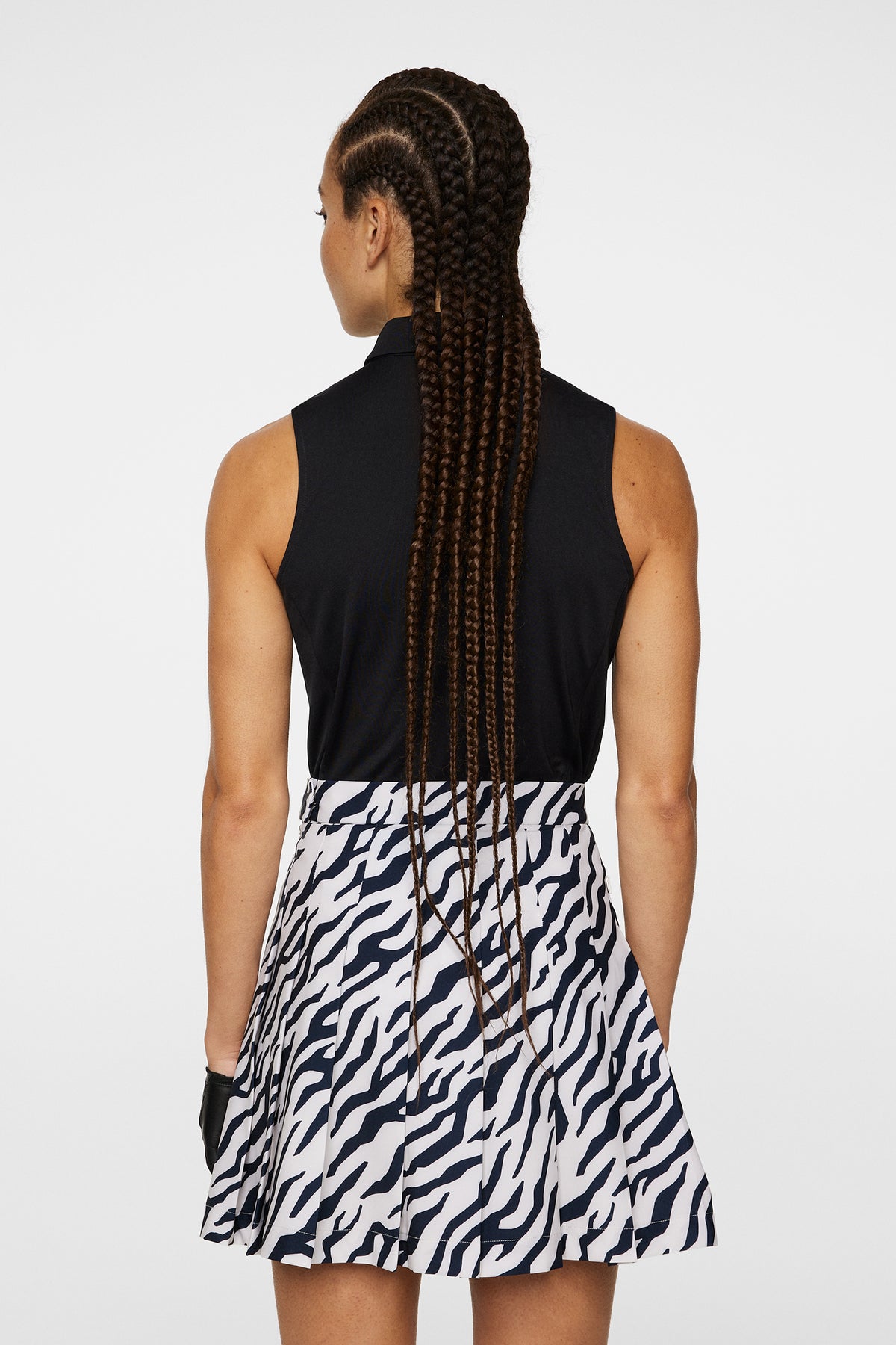 Dena Sleeveless Top in Black by J.Lindeberg