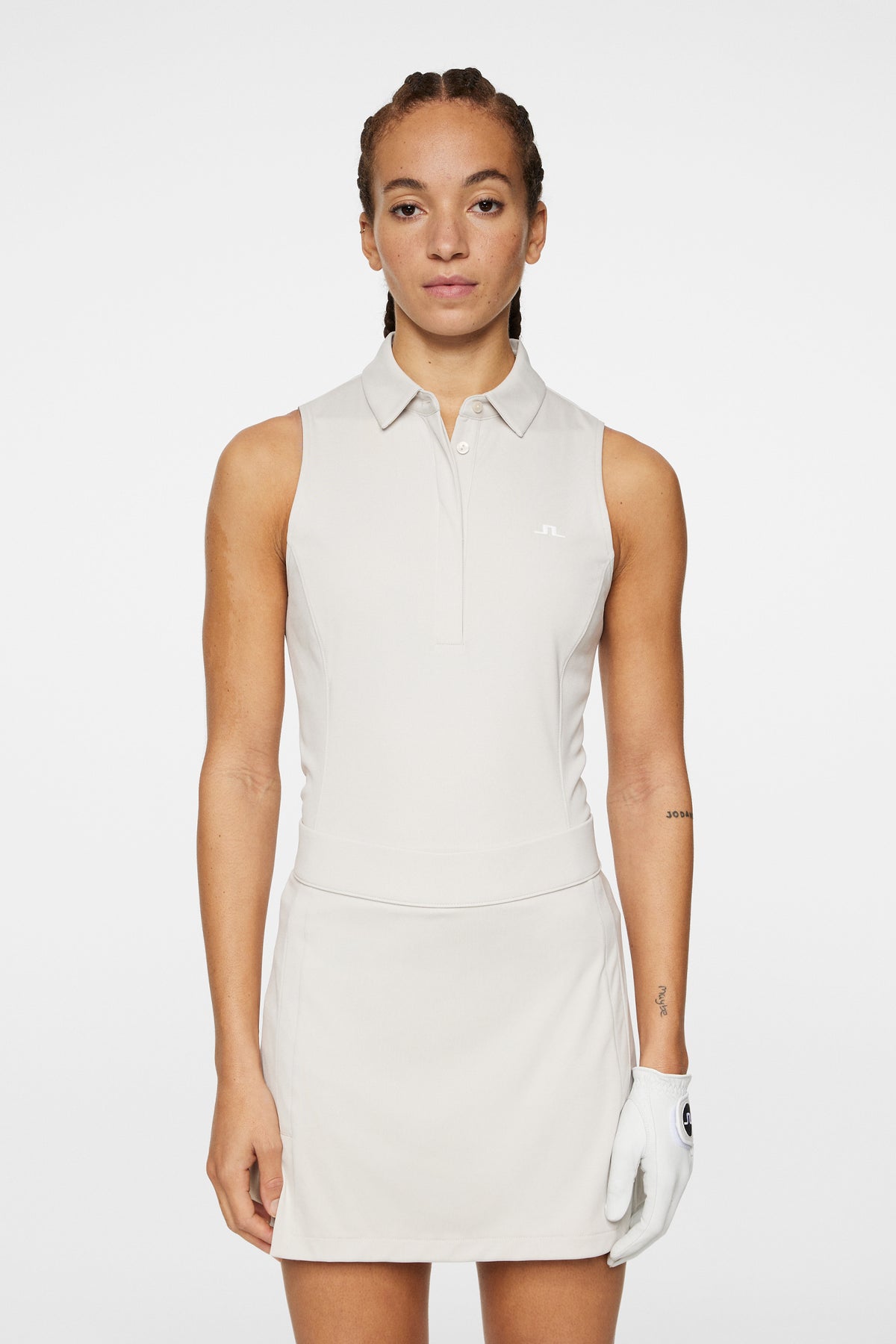 Dena Sleeveless Top in Moonbeam by J.Lindeberg