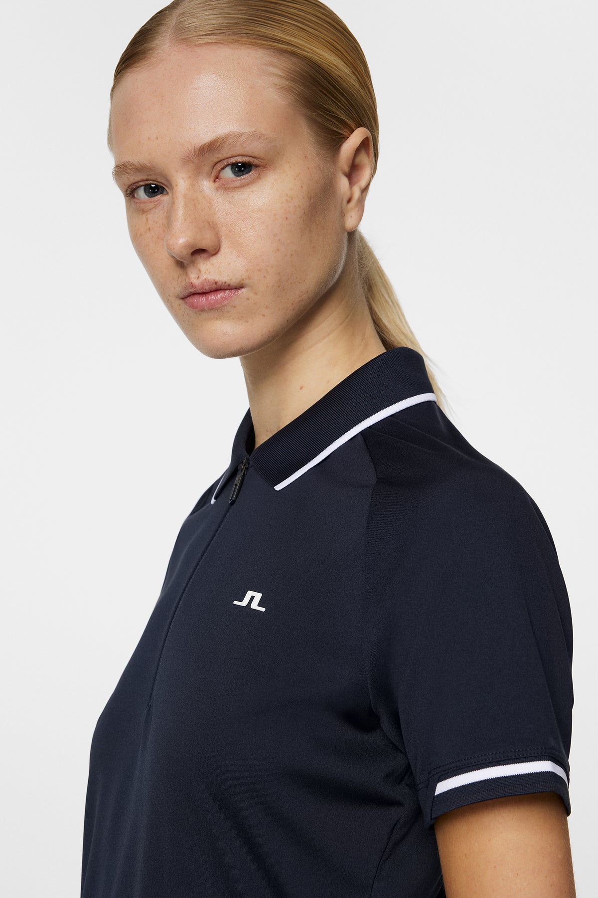 Lee Polo in JL Navy by J.Lindeberg