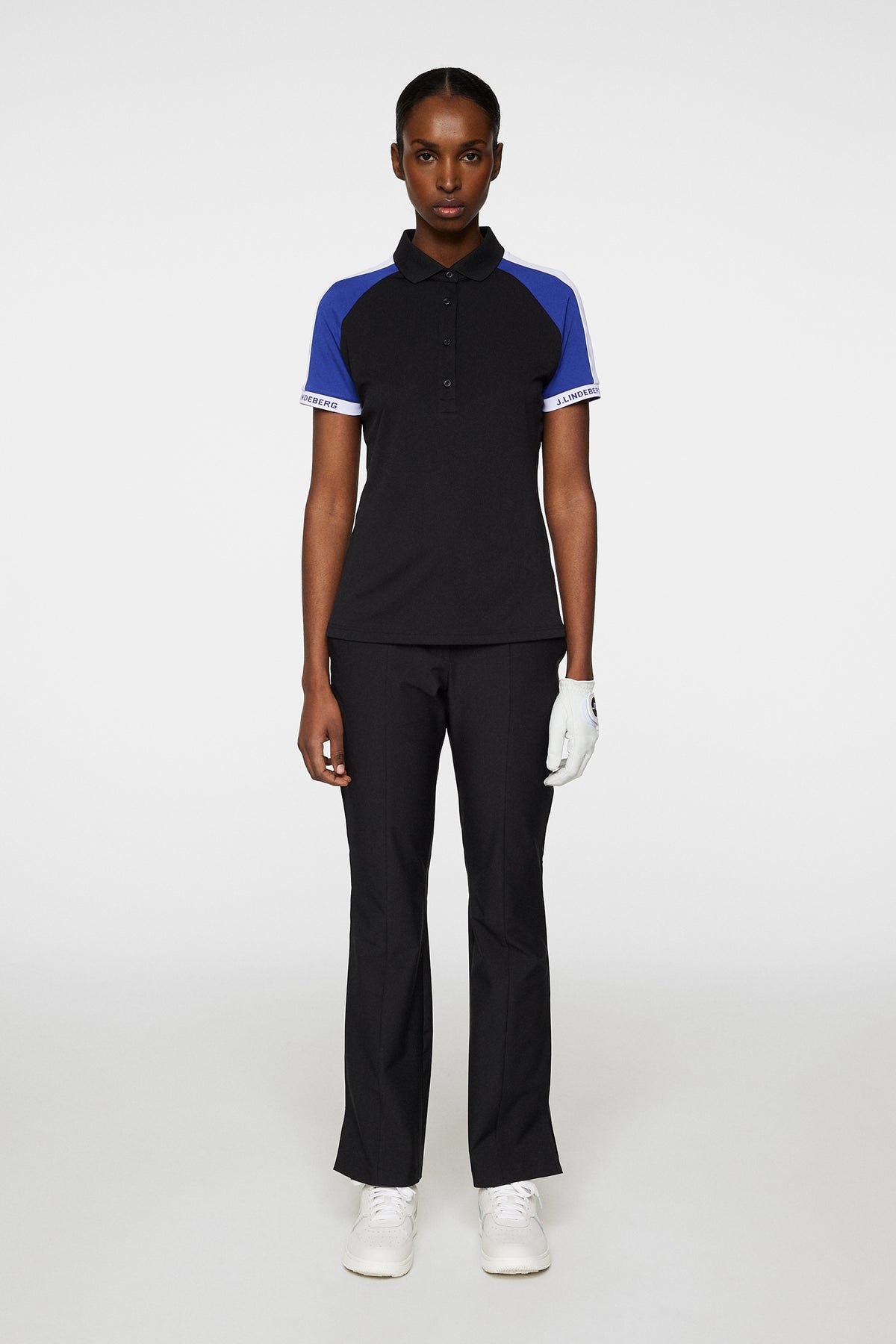 Priya Polo in Black by J.Lindeberg