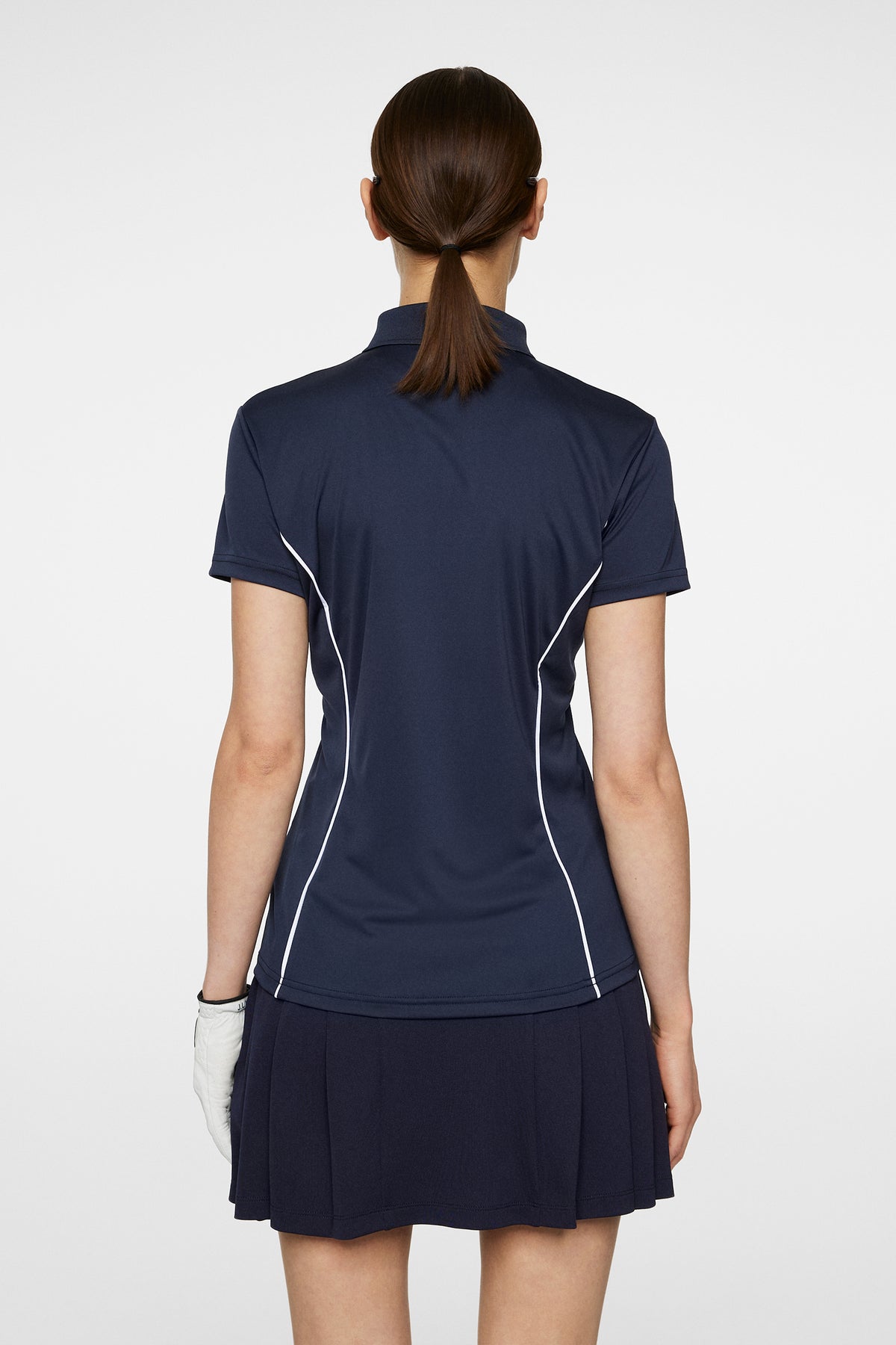 Leyla Polo in JL Navy by J.Lindeberg