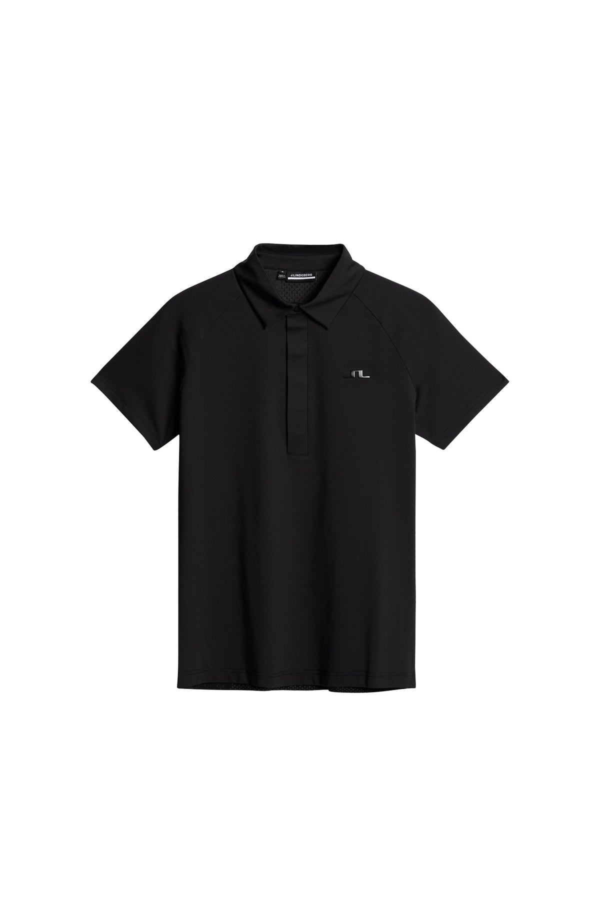 Bobi Tech Polo in Black by J.Lindeberg