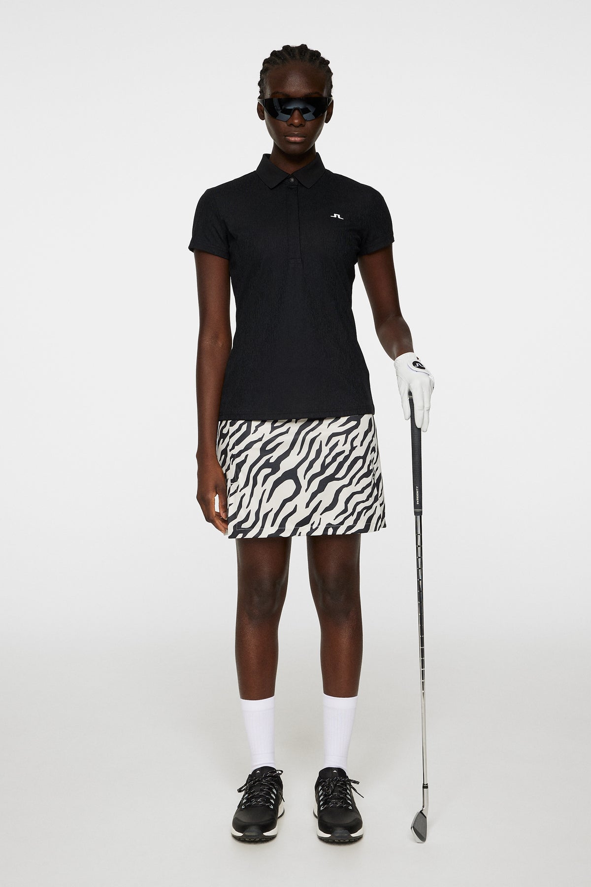 Karlie Polo in Black by J.Lindeberg