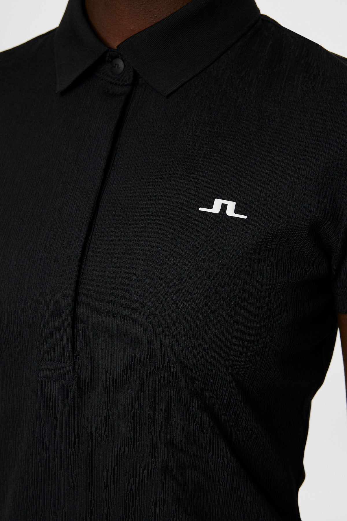 Karlie Polo in Black by J.Lindeberg