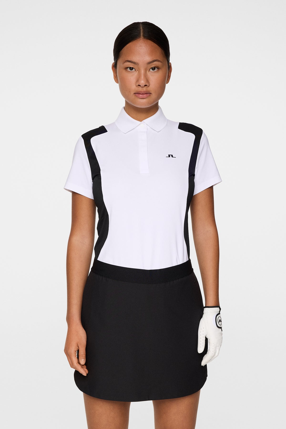 Bea Polo in White by J.Lindeberg