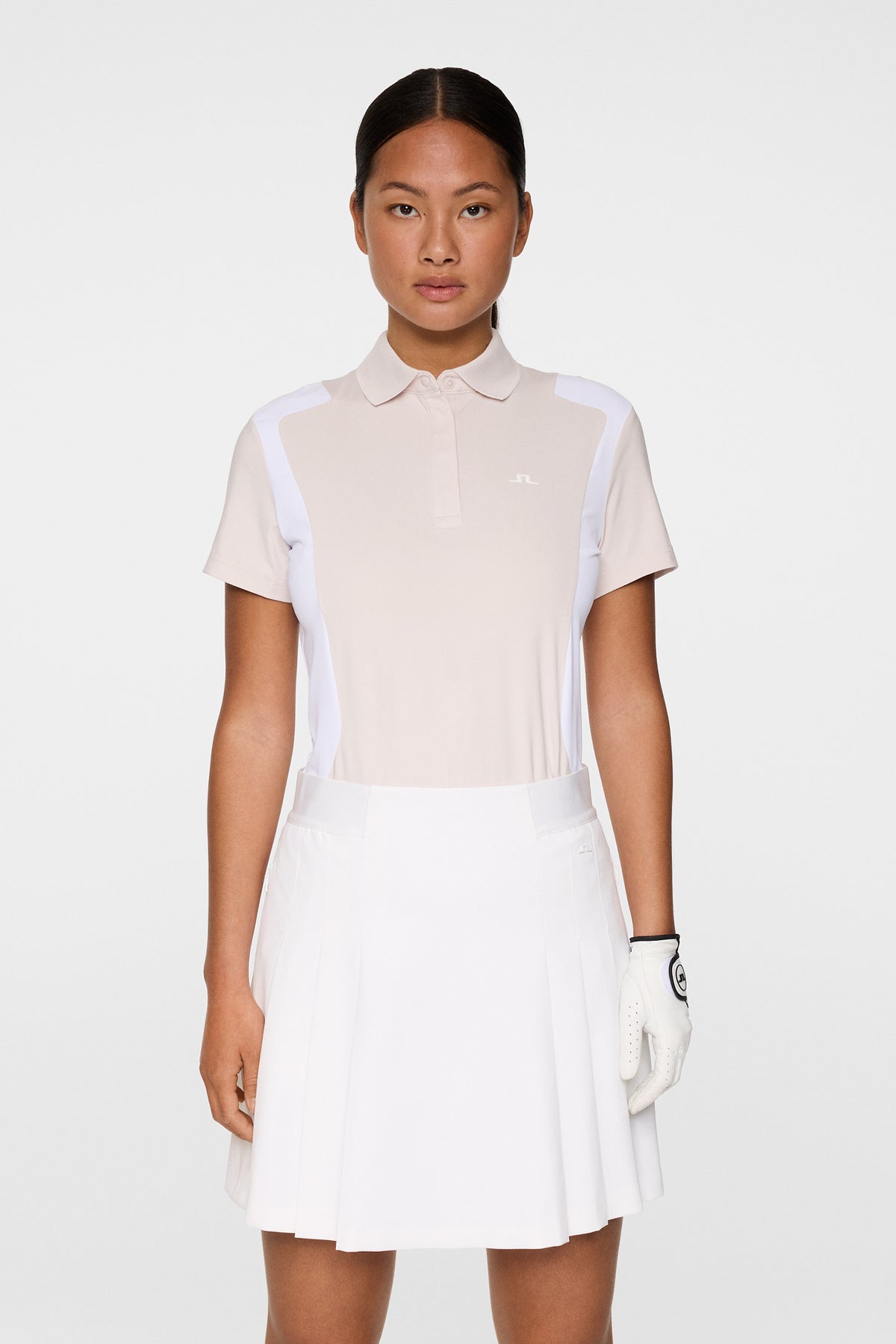 Bea Polo in Grey Lilac by J.Lindeberg