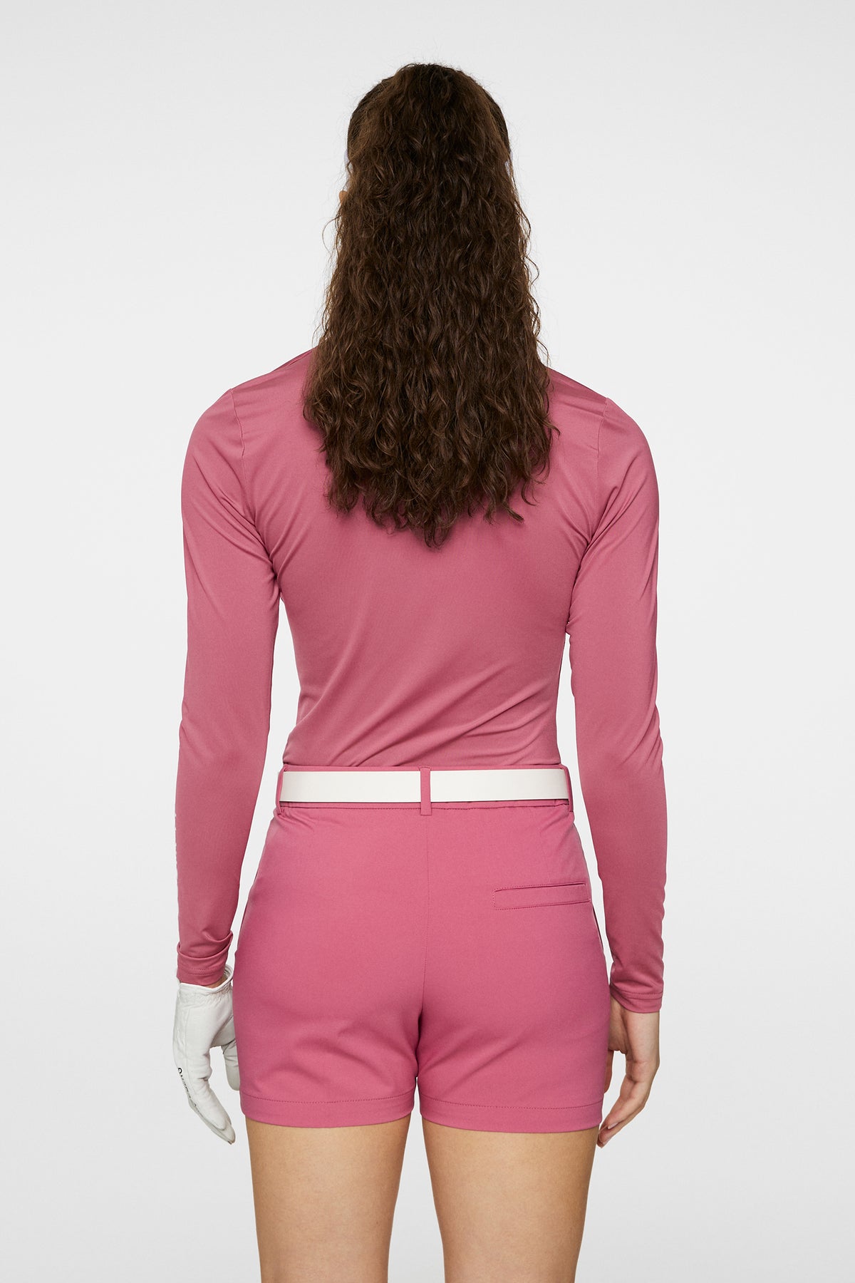 Kate Compression Top in Rose Wine by J.Lindeberg