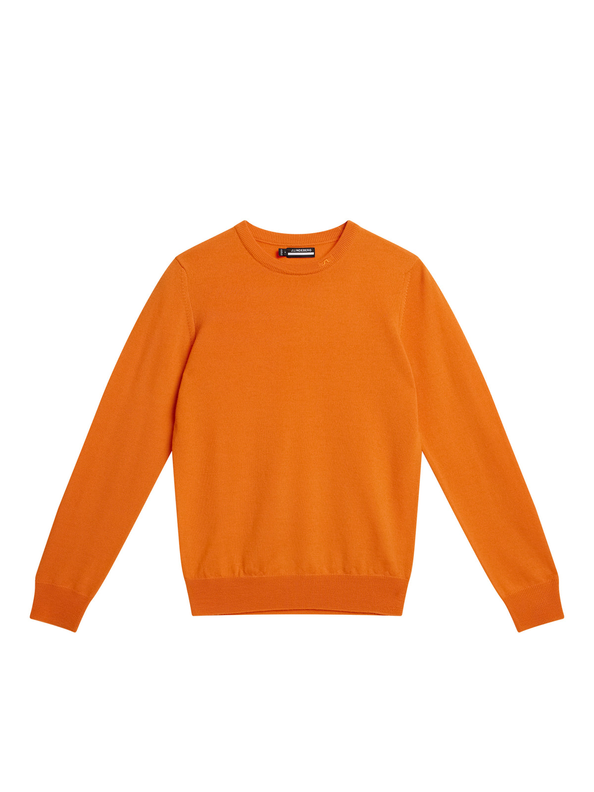 Aria Knitted Sweater in Persimmon Orange by J.Lindeberg