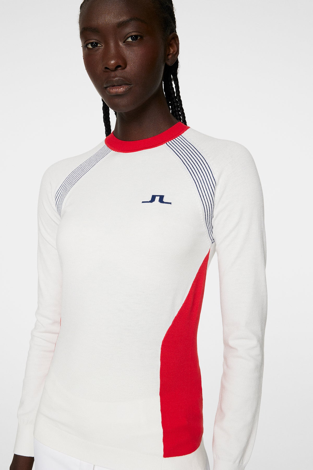 Josette knit in White by J.Lindeberg