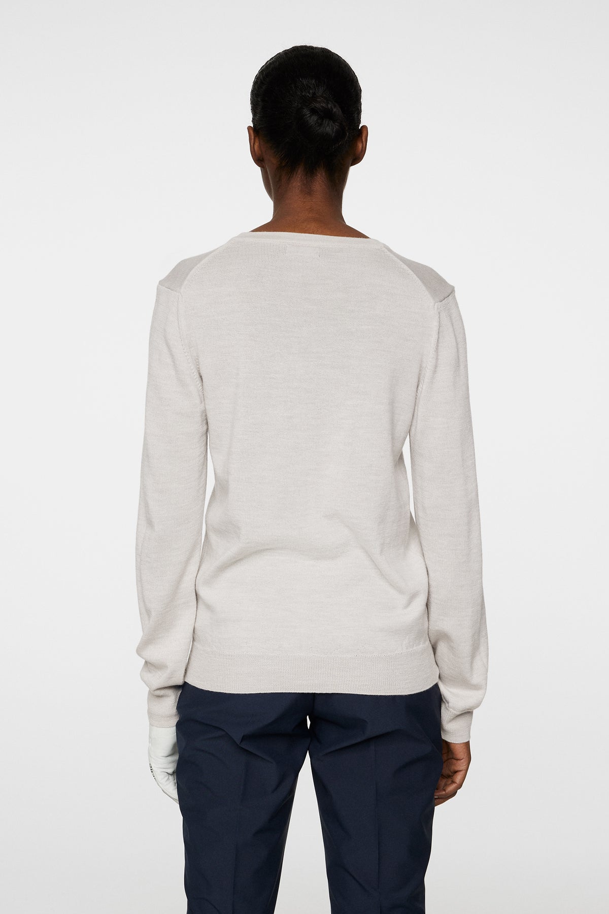 Amaya Knitted Sweater in Moonbeam by J.Lindeberg