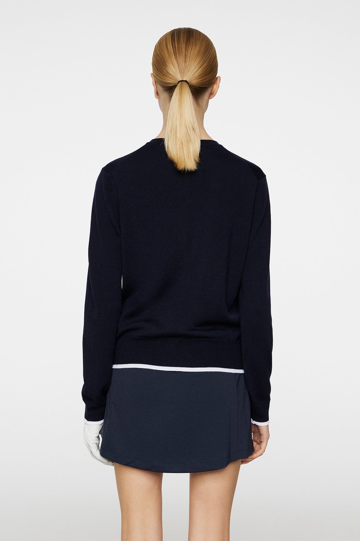 Joanna Knitted Cardigan in JL Navy by J.Lindeberg