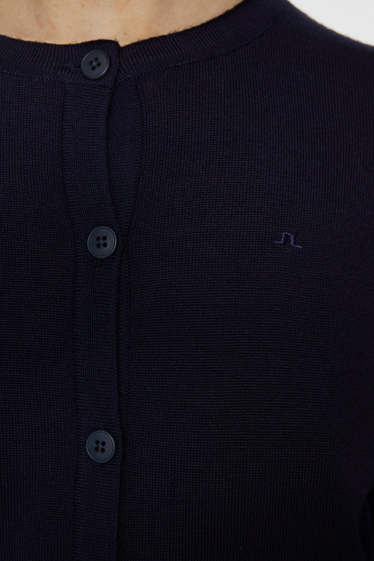 Joanna Knitted Cardigan in JL Navy by J.Lindeberg