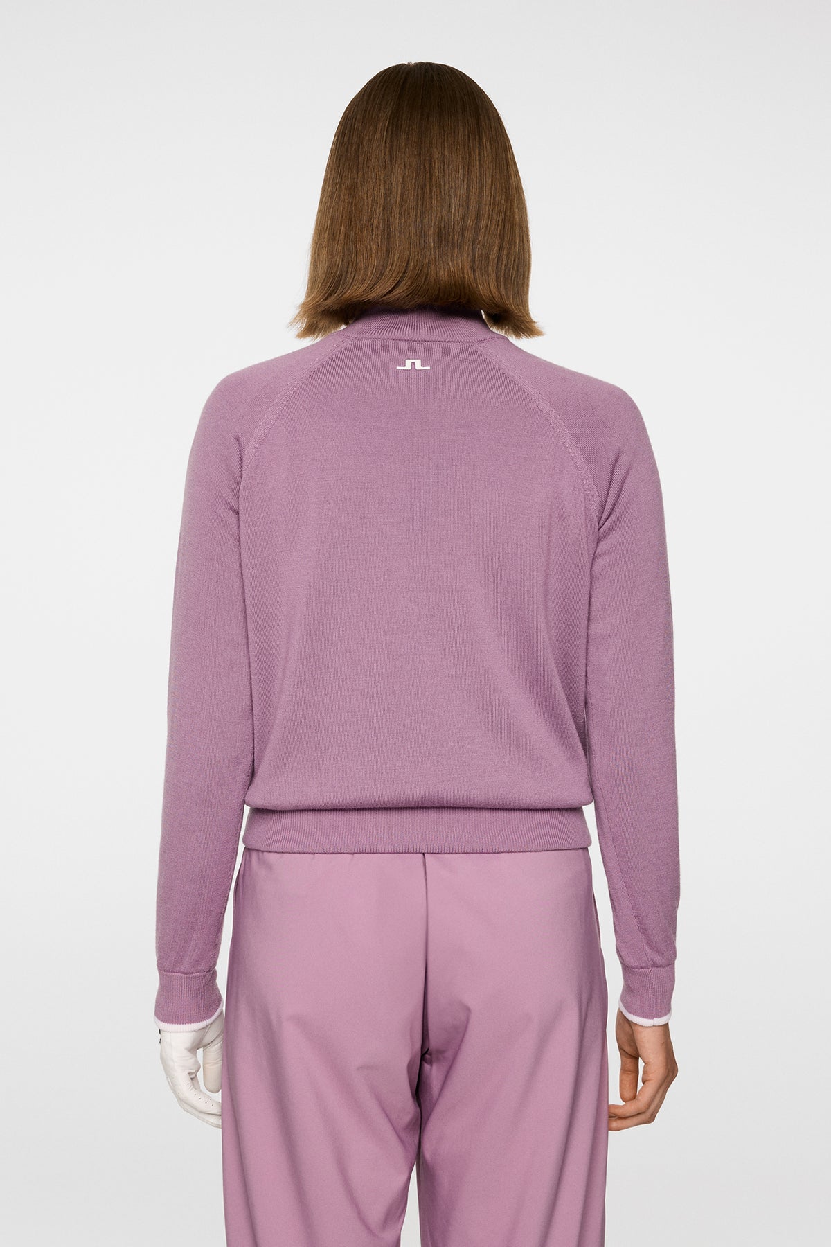 Ruth Windbreaker Sweater in Very Grape by J.Lindeberg