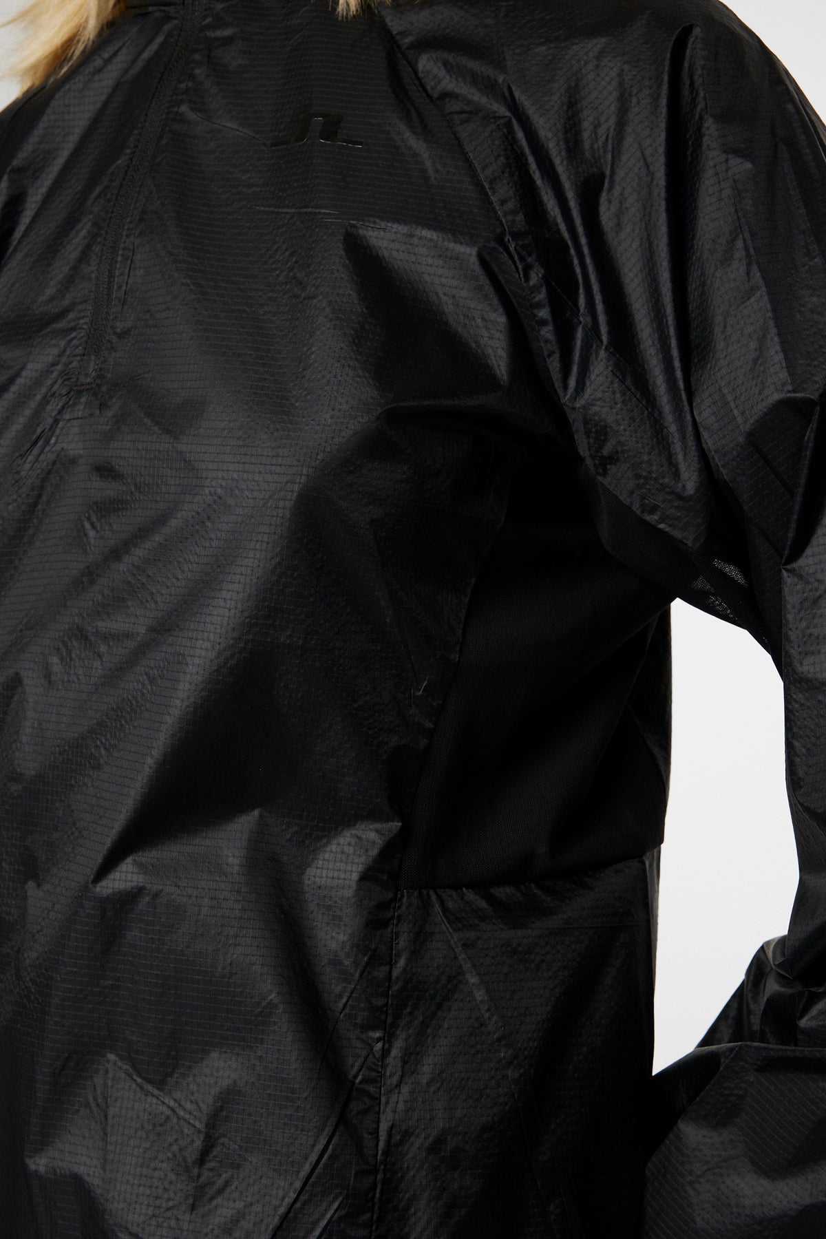 Brooke Pro Pack Anorak in Black by J.Lindeberg