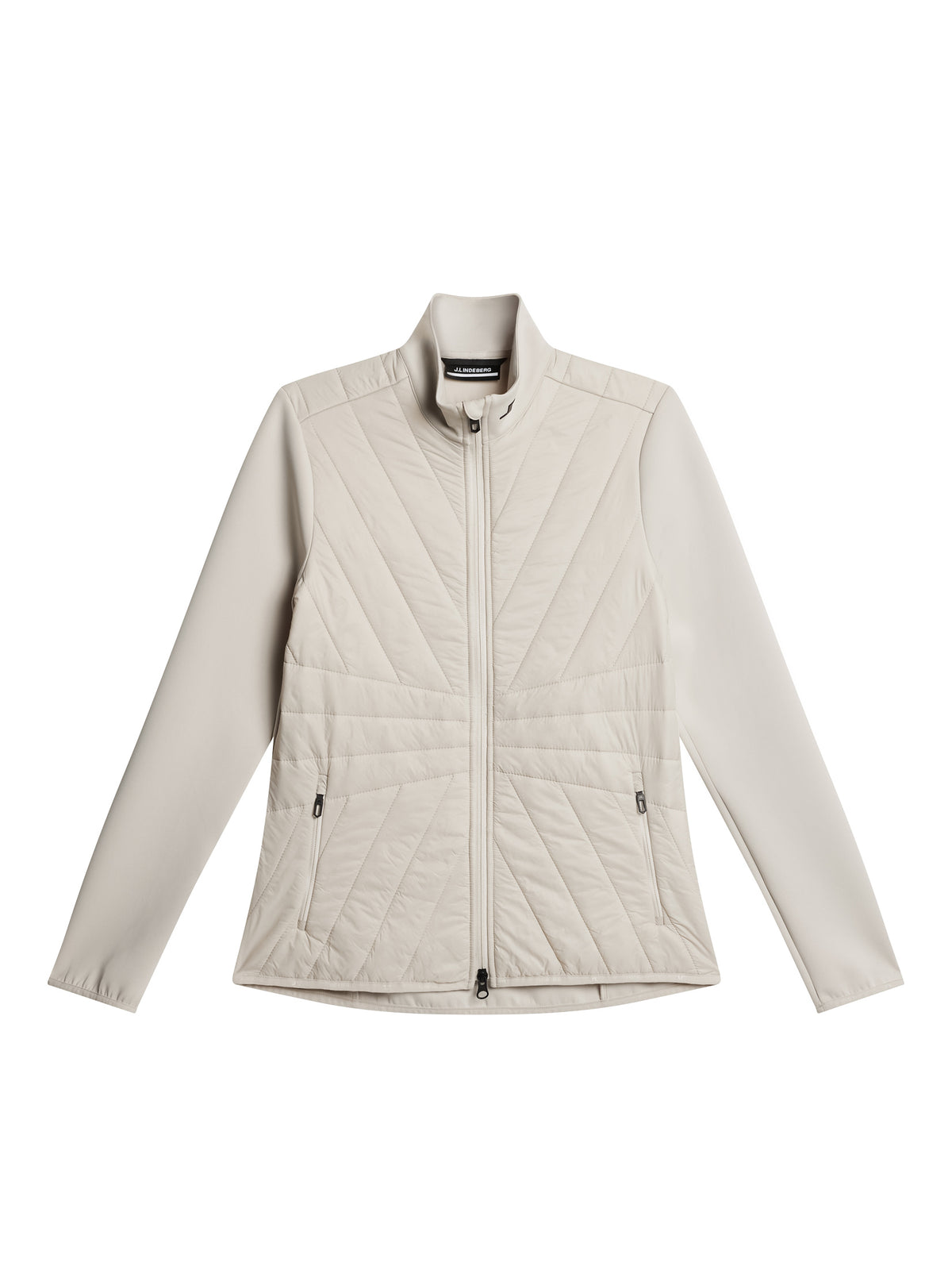 Holma Quilt Hybrid Jacket in Moonbeam by J.Lindeberg