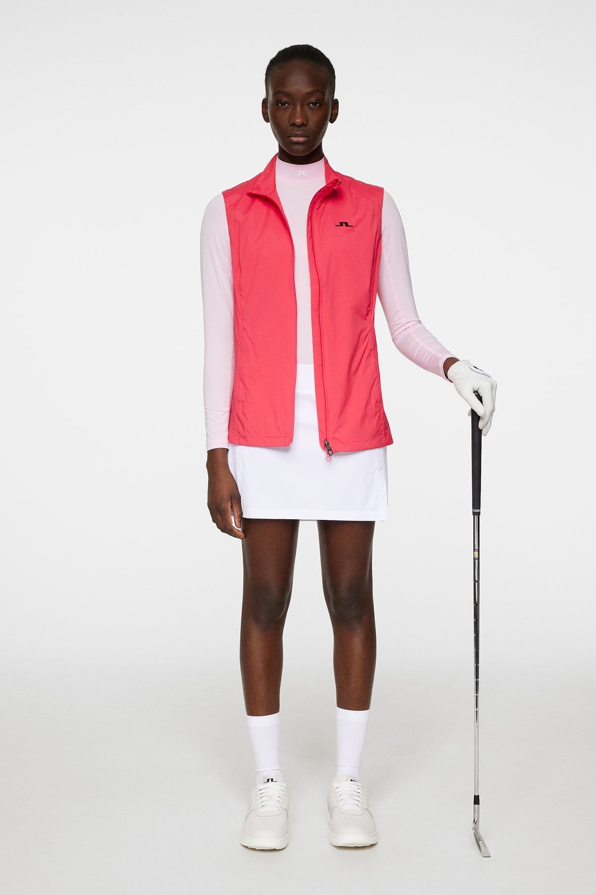 Thorine Vest in Azalea by J.Lindeberg