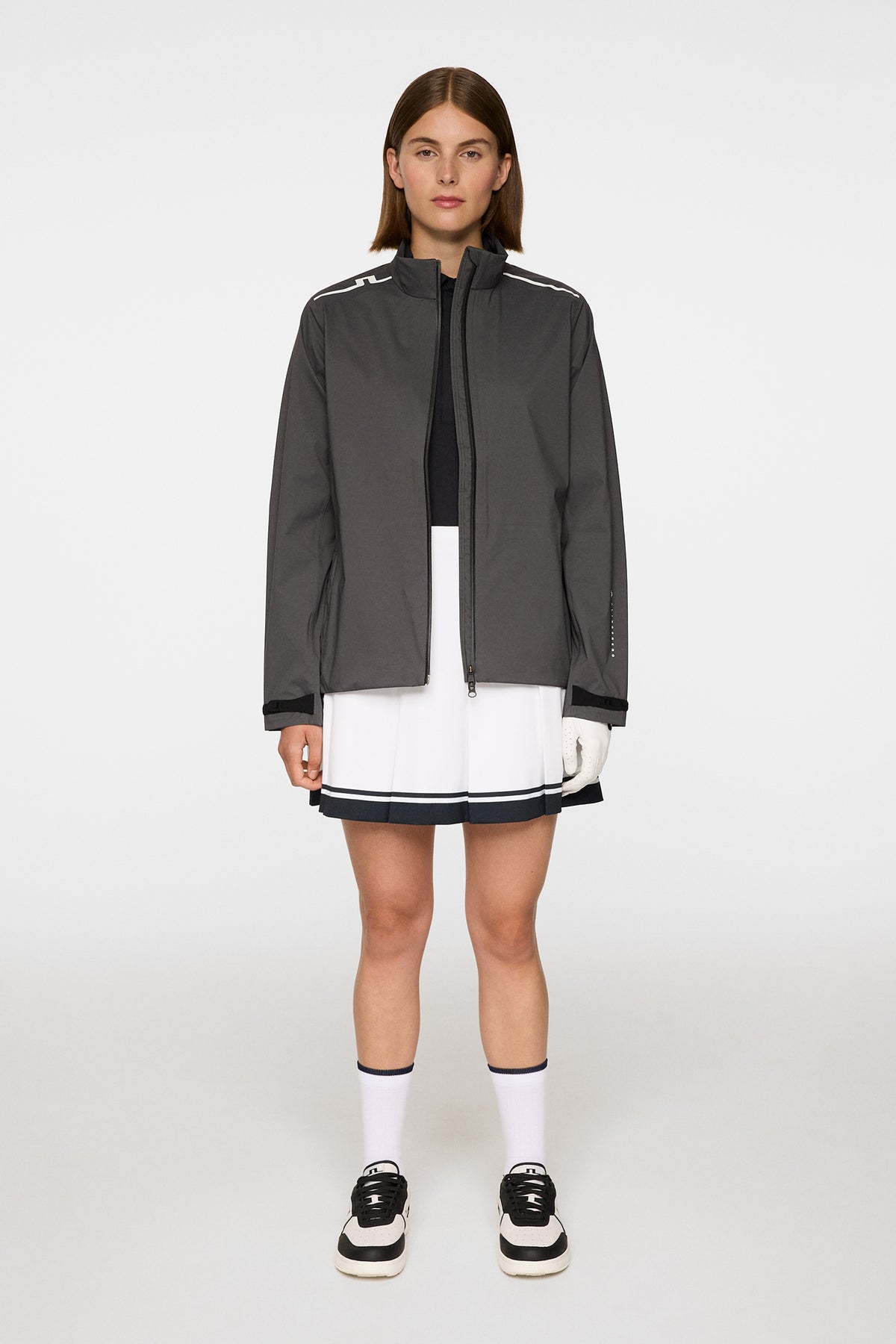 Bryn Rain Jacket in Asphalt by J.Lindeberg