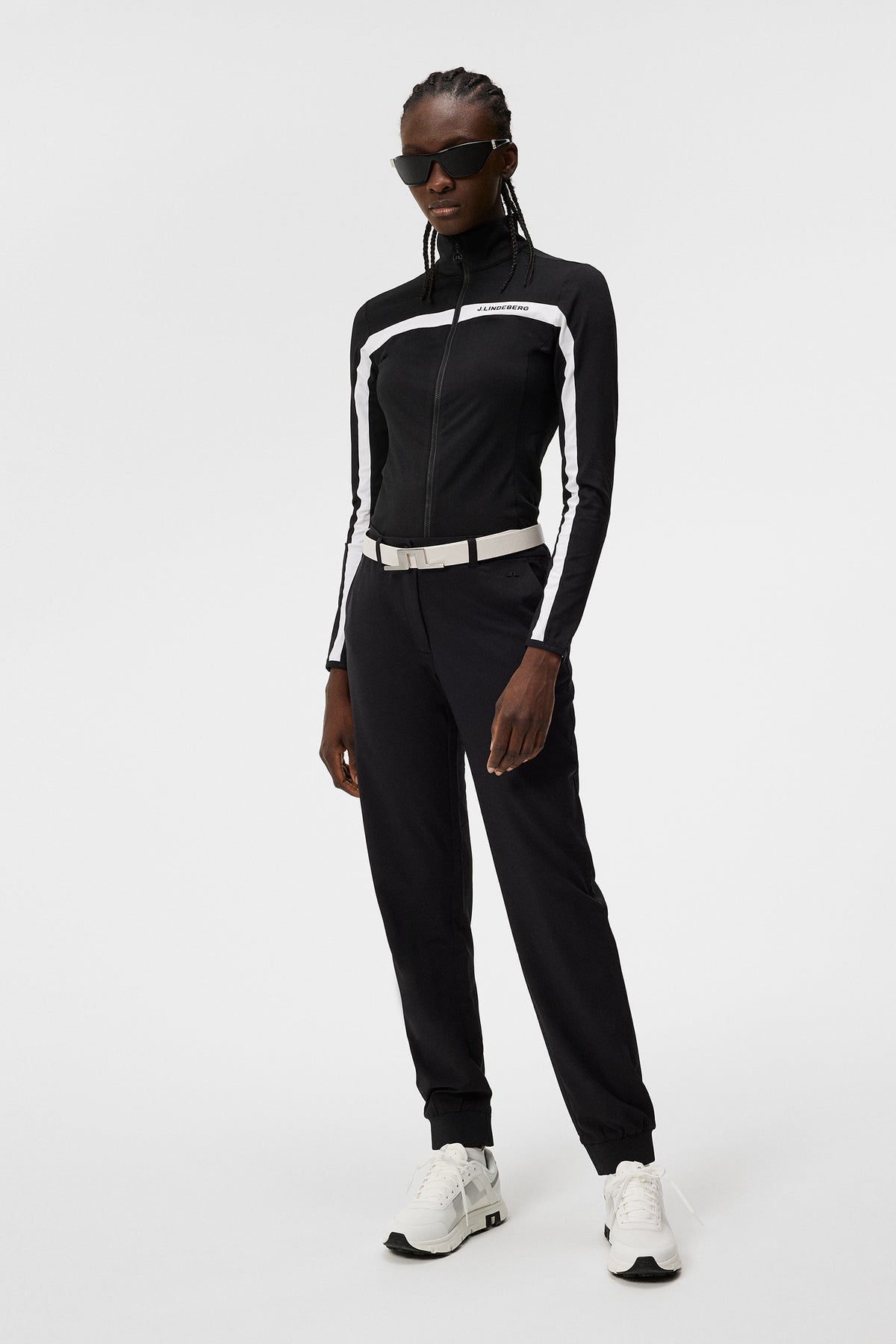 Elena Jogger Pant in Black by J.Lindeberg