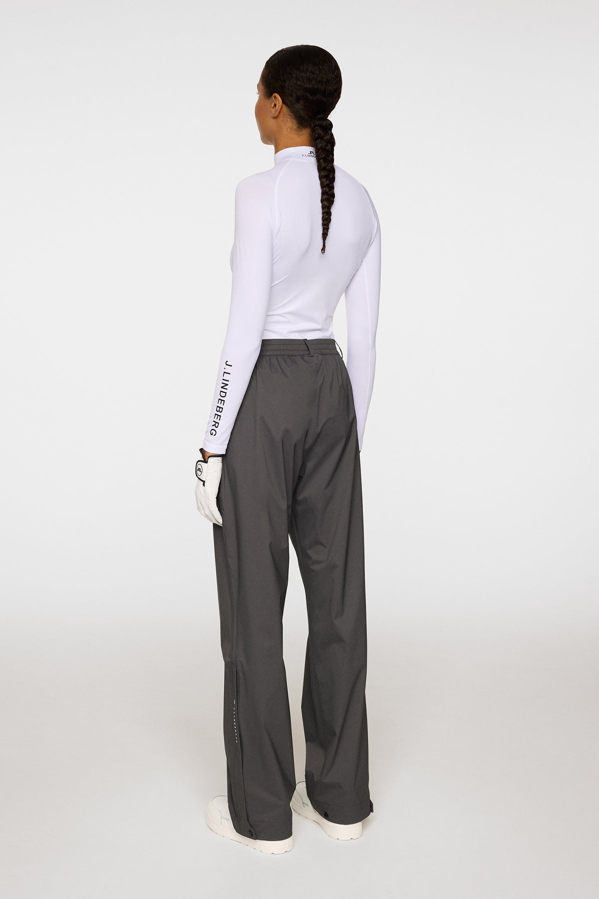 Bryn Rain Pants in Asphalt by J.Lindeberg
