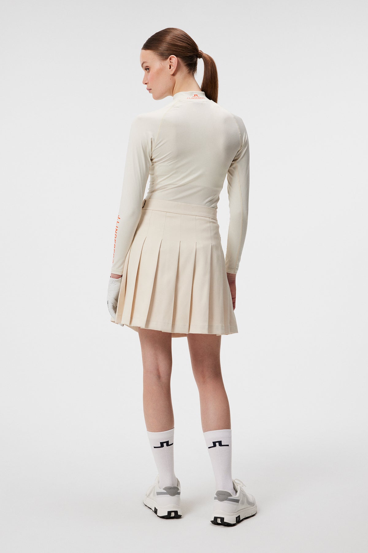 Adina Skirt in Almond Milk by J.Lindeberg