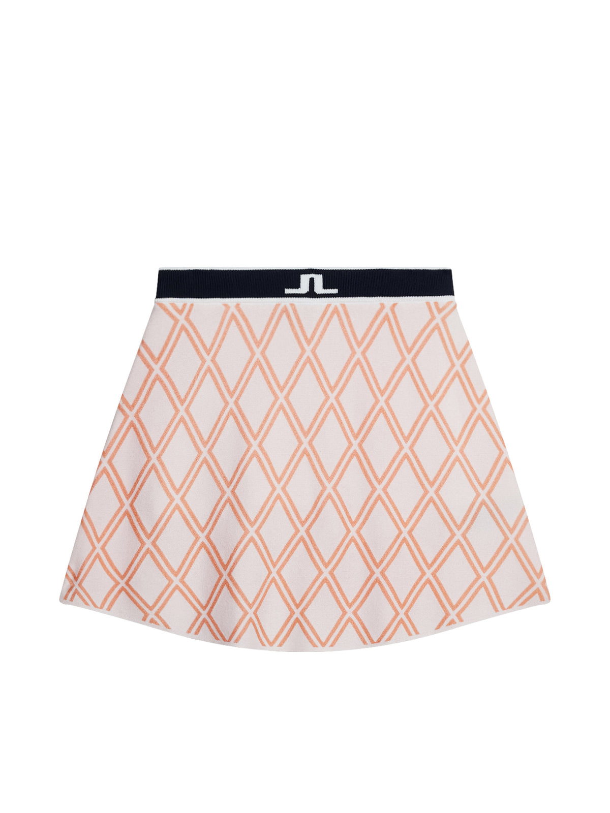 Aper Knitted Skirt in White by J.Lindeberg
