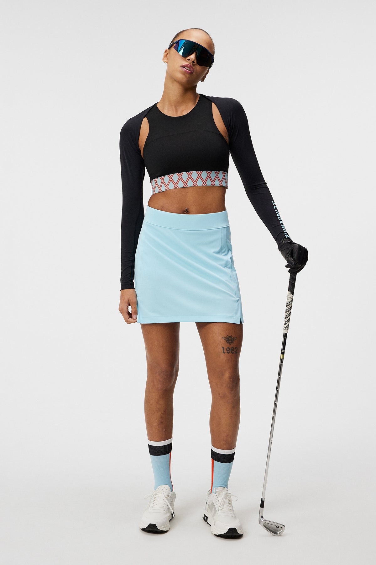 Amelie Mid Skirt in Atomizer by J.Lindeberg
