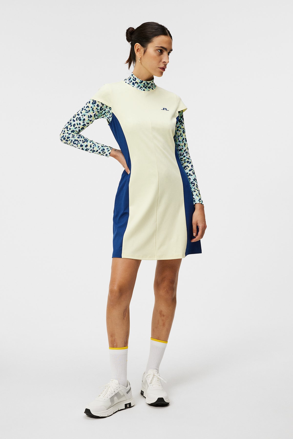 Maxime Dress in Wax Yellow by J.Lindeberg