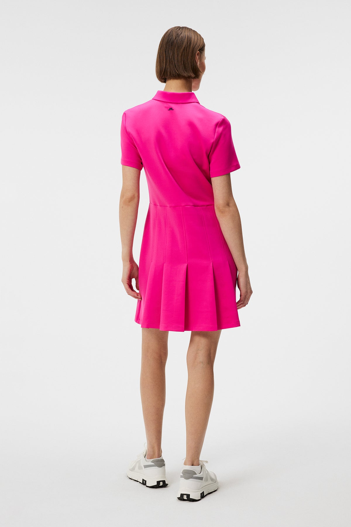 Kanai dress in Fuchsia Purple by J.Lindeberg