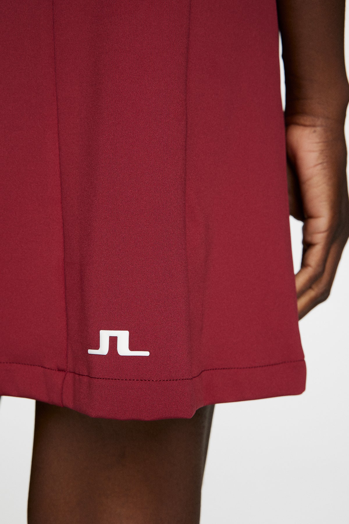Jasmin Dress in Cabernet by J.Lindeberg