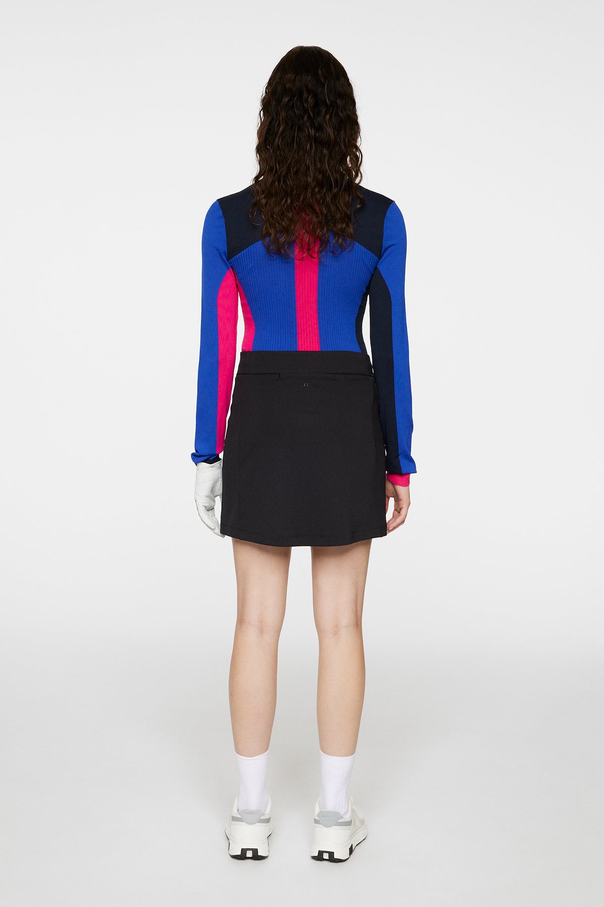 Amelie Mid Skirt in Black by J.Lindeberg