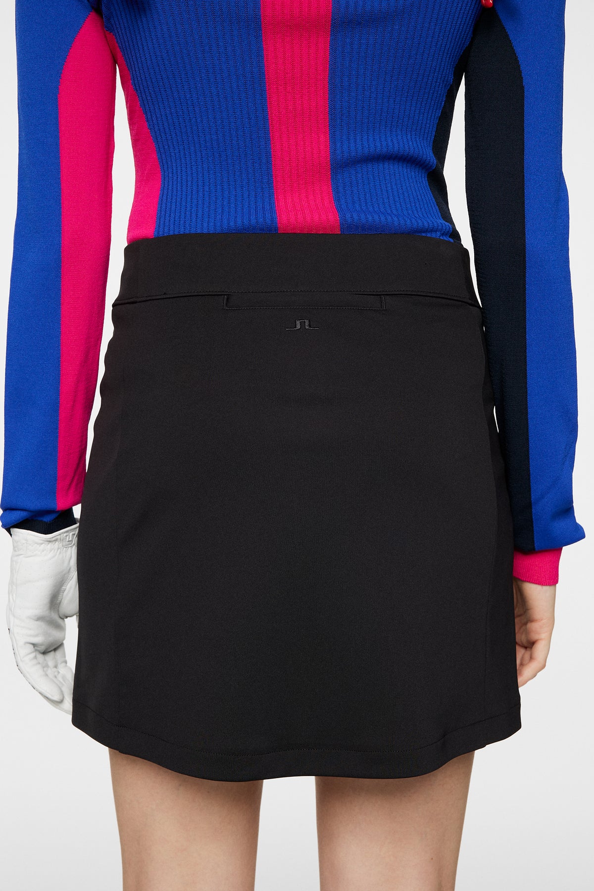 Amelie Mid Skirt in Black by J.Lindeberg